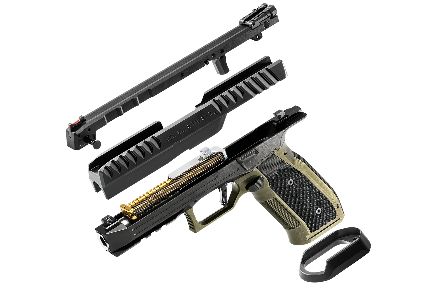 Vista explodida — Alien Full Kit
